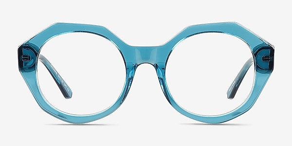 Gerania Crsytal Blue Acetate Eyeglass Frames