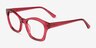 Aronia Crystal Dark Pink AcetateEyeglass Frames from EyeBuyDirect, Angle View