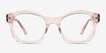 Aronia Crystal Light Pink Alternative MaterialsEyeglass Frames from EyeBuyDirect, Front View