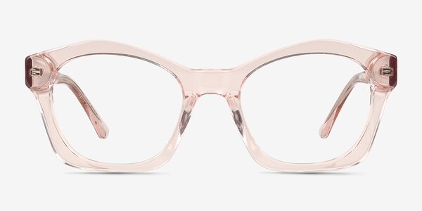 Aronia Crystal Light Pink Acétate Montures de lunettes de vue