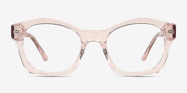 Aronia Crystal Light Pink Acetate Eyeglass Frames
