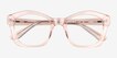 Aronia Crystal Light Pink Alternative MaterialsEyeglass Frames from EyeBuyDirect, Closed View