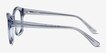 Aronia Crsytal Blue Alternative MaterialsEyeglass Frames from EyeBuyDirect, Side View
