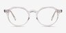 Monarda Crystal AcetateEyeglass Frames from EyeBuyDirect, Front View