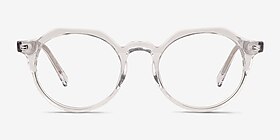 Monarda Crystal Acétate Montures de lunettes de vue d'EyeBuyDirect, Vue de Face