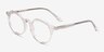 Monarda Crystal AcetateEyeglass Frames from EyeBuyDirect, Angle View