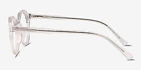 Monarda Crystal Acétate Montures de lunettes de vue d'EyeBuyDirect, Vue de Côté