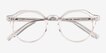 Monarda Crystal Alternative MaterialsEyeglass Frames from EyeBuyDirect, Closed View