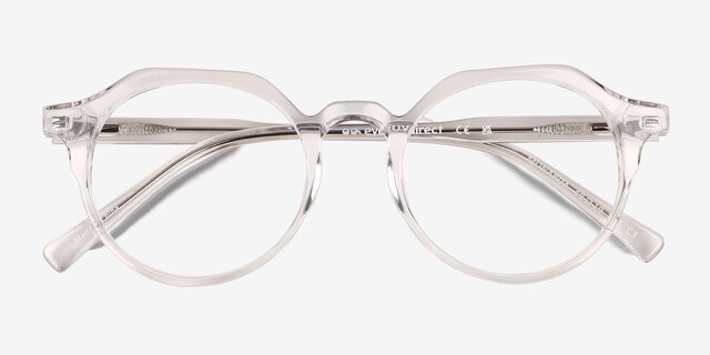 Monarda Crystal AcetateEyeglass Frames from EyeBuyDirect, Closed View