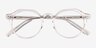 Monarda Crystal AcetateEyeglass Frames from EyeBuyDirect, Closed View