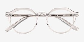 Monarda Crystal Acétate Montures de lunettes de vue d'EyeBuyDirect, Vue Rapprochée