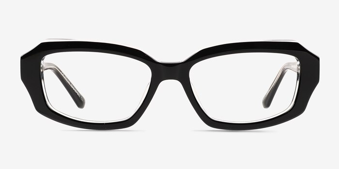 Caladium Black Crystal Acetate Eyeglass Frames from EyeBuyDirect