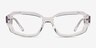 Caladium Crystal AcetateEyeglass Frames from EyeBuyDirect, Front View