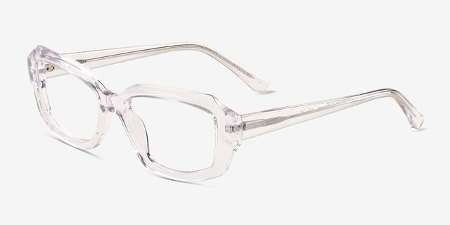 Caladium Crystal AcetateEyeglass Frames from EyeBuyDirect, Angle View