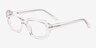 Caladium Crystal AcetateEyeglass Frames from EyeBuyDirect, Angle View