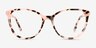 Yarrow Ivory Tortoise AcetateEyeglass Frames from EyeBuyDirect, Front View