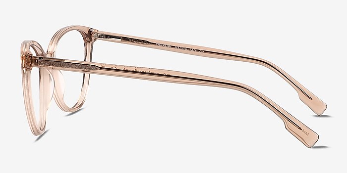 Yarrow Crystal Nude Acetate Eyeglass Frames from EyeBuyDirect