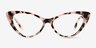 Celosia Ivory Tortoise AcetateEyeglass Frames from EyeBuyDirect, Front View