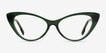 Celosia Crystal Green Alternative MaterialsEyeglass Frames from EyeBuyDirect, Front View