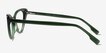Celosia Crystal Green Alternative MaterialsEyeglass Frames from EyeBuyDirect, Side View