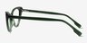Celosia Crystal Green AcetateEyeglass Frames from EyeBuyDirect, Side View