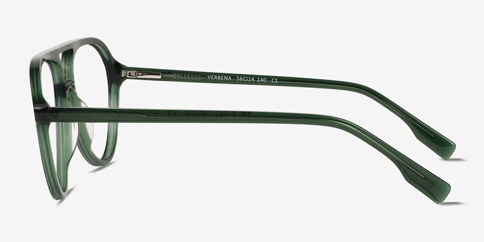 Verbena Crystal Green Acetate Eyeglass Frames from EyeBuyDirect