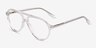Verbena Crystal AcetateEyeglass Frames from EyeBuyDirect, Angle View
