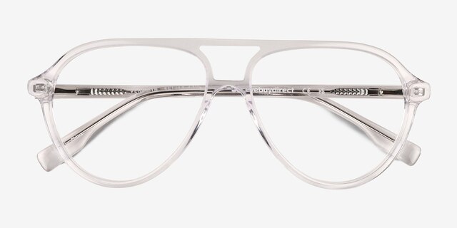 Verbena Crystal AcetateEyeglass Frames from EyeBuyDirect, Closed View