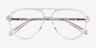Verbena Crystal AcetateEyeglass Frames from EyeBuyDirect, Closed View