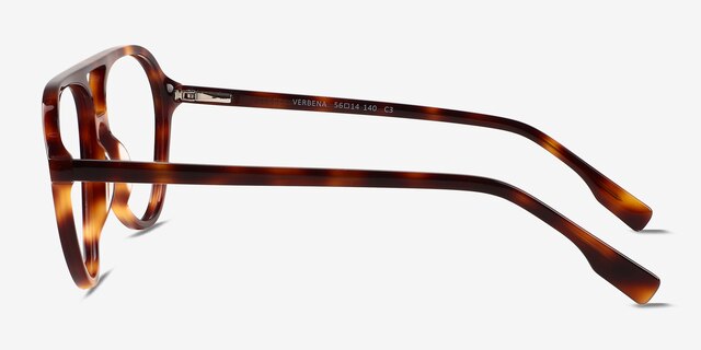 Verbena Tortoise AcetateEyeglass Frames from EyeBuyDirect, Side View