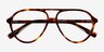 Verbena Tortoise AcetateEyeglass Frames from EyeBuyDirect, Closed View