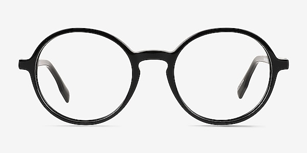 Amaranth Black Acetate Eyeglass Frames