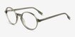 Amaranth Green Alternative MaterialsEyeglass Frames from EyeBuyDirect, Angle View