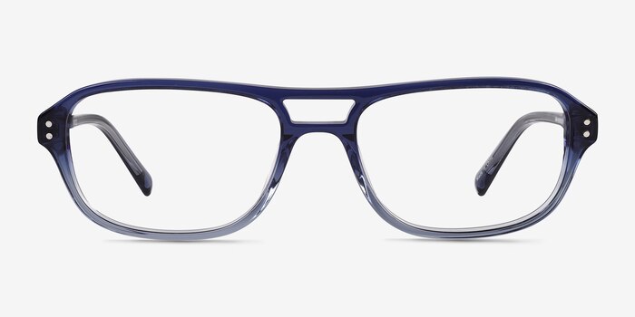 Cirrus Gradient Blue Acetate Eyeglass Frames from EyeBuyDirect