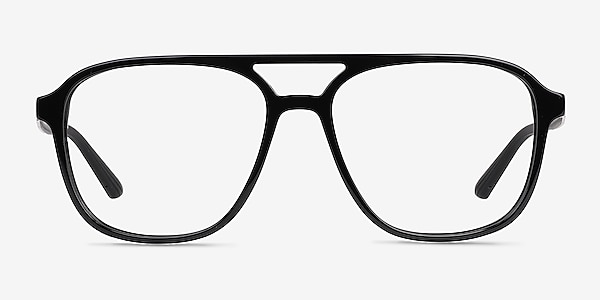 Zeal Shiny Black Acetate Eyeglass Frames
