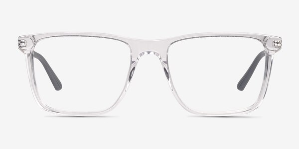 Vim Crystal Gray Acétate Montures de lunettes de vue