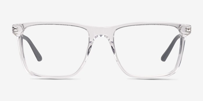 Vim Crystal Gray Acetate Eyeglass Frames from EyeBuyDirect