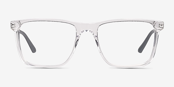 Vim Crystal Gray Acetate Eyeglass Frames