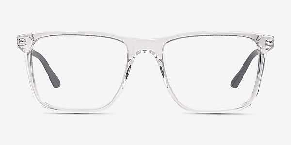 Vim Crystal Gray Acétate Montures de lunettes de vue