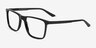 Vim Black AcetateEyeglass Frames from EyeBuyDirect, Angle View