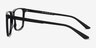 Vim Black AcetateEyeglass Frames from EyeBuyDirect, Side View