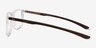 Zing Crystal AcetateEyeglass Frames from EyeBuyDirect, Side View