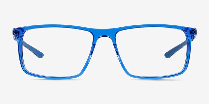 Zing Crystal Blue Acetate Eyeglass Frames from EyeBuyDirect