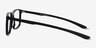 Zing Black AcetateEyeglass Frames from EyeBuyDirect, Side View