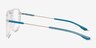 Zip Crystal AcetateEyeglass Frames from EyeBuyDirect, Side View