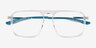 Zip Crystal AcetateEyeglass Frames from EyeBuyDirect, Closed View