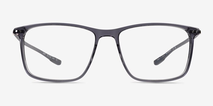Dart Fade Crystal Gray Acetate Eyeglass Frames from EyeBuyDirect