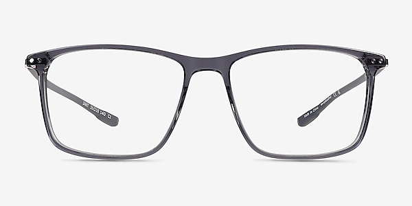 Dart Fade Crystal Gray Acetate Eyeglass Frames