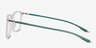Dart Matt Crystal AcetateEyeglass Frames from EyeBuyDirect, Side View