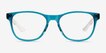 Fortitude Crystal Blue Green AcetateEyeglass Frames from EyeBuyDirect, Front View